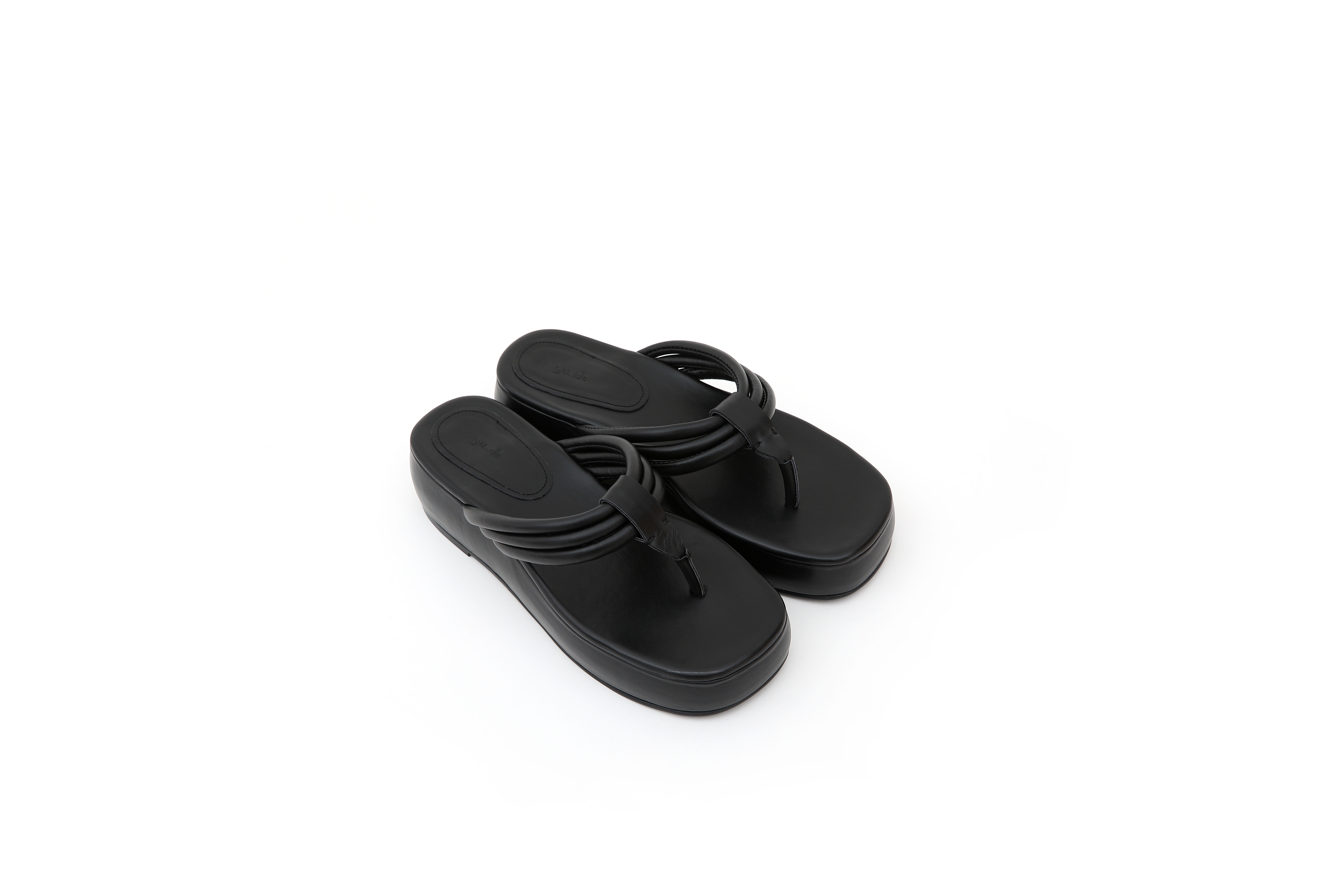 Milla Platform Sandals - Black
