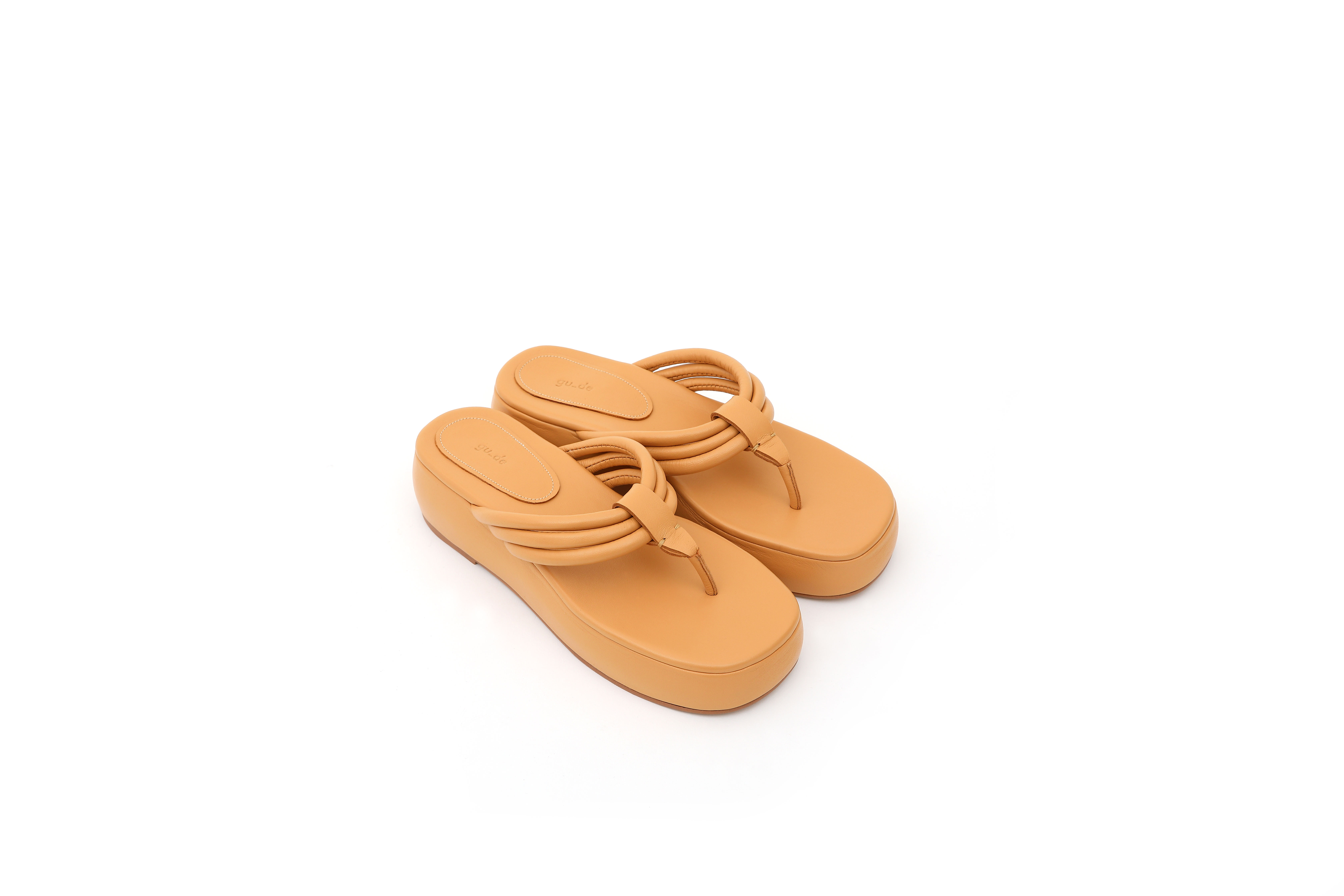 Milla Platform Sandals - Papaya