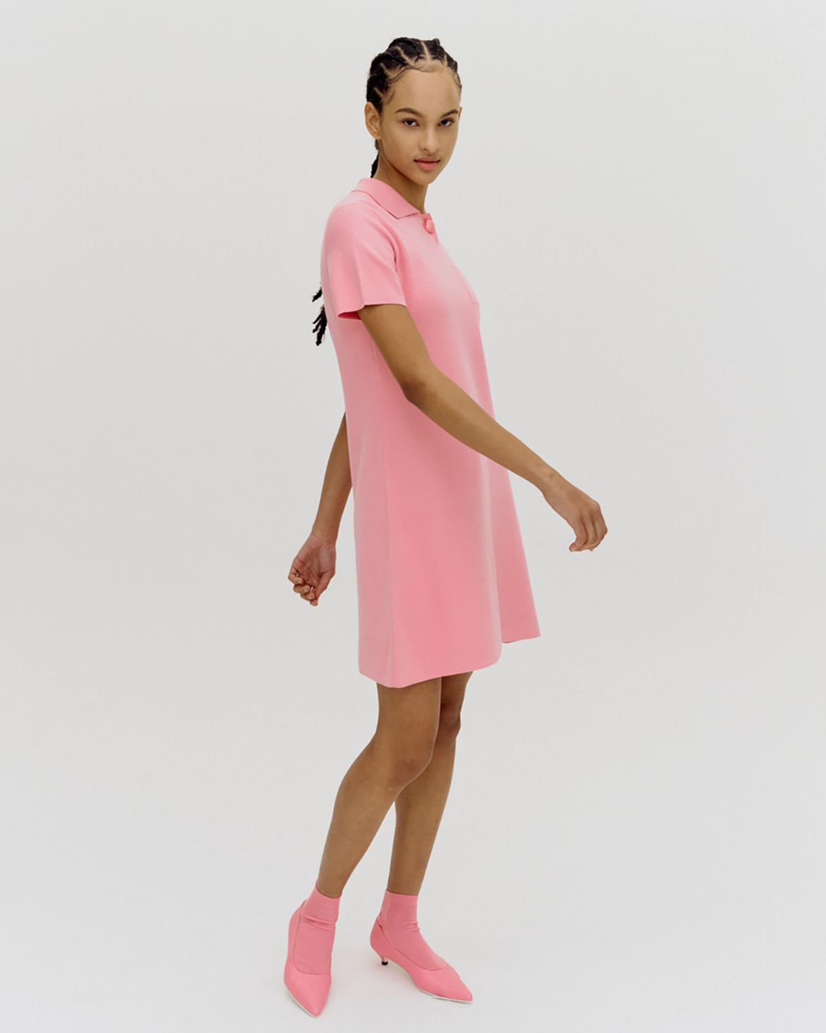 Emily Dress - Sorbet Pink