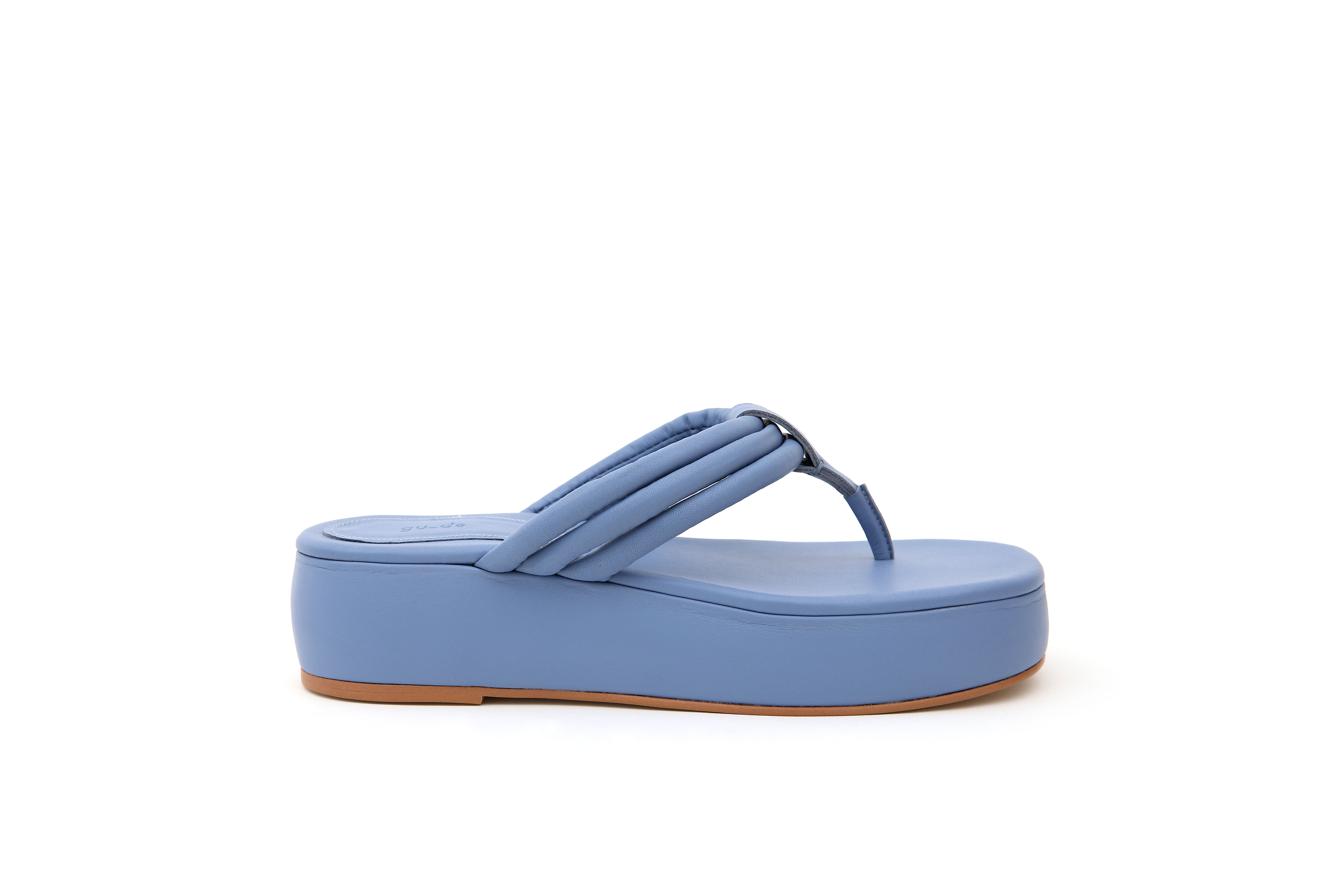 Milla Platform Sandals - Marine Blue